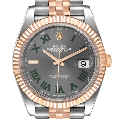 Rolex Datejust 41 mm quadrante Wimbledon 126331 su 1stDibs.